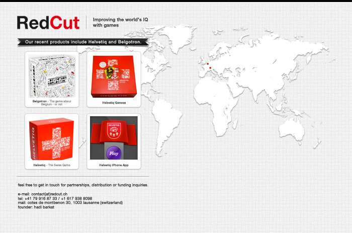 RedCut.ch Web Design