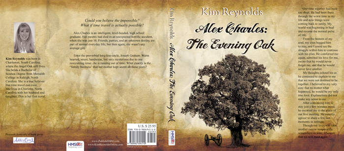 The Evening Oak (book cover design)