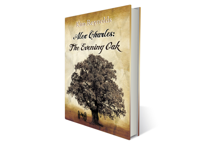 The Evening Oak (book cover design)