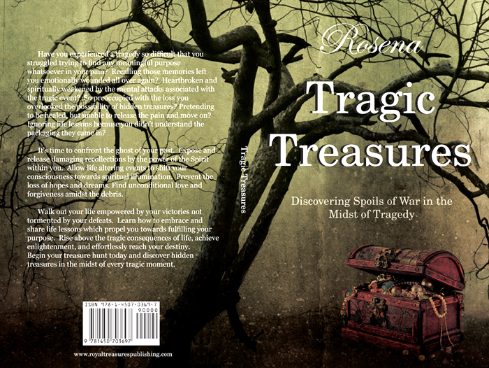 Tragic Treasure (book cover design)