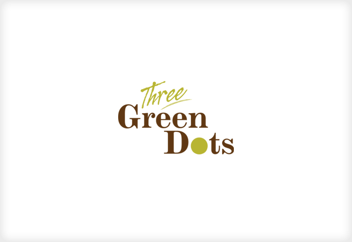 Three Green Dots